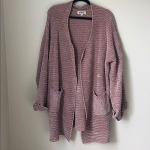 Oversized Chenille Cardigan
